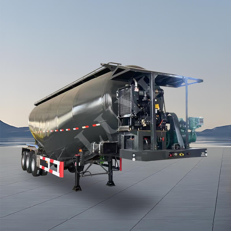 3 tengelyes, 35 köbméteres szénacél vastagított ömlesztett cementtartályos félpótkocsi 3 tengelyes, 35 köbméteres szénacél vastagított ömlesztett cementtartályos félpótkocsi