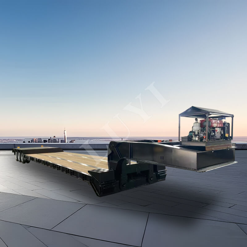 3 tengelyes 60 tonnás alacsony ágyas félpótkocsi pótkocsi 3 tengelyes 60 tonnás alacsony ágyas félpótkocsi pótkocsi