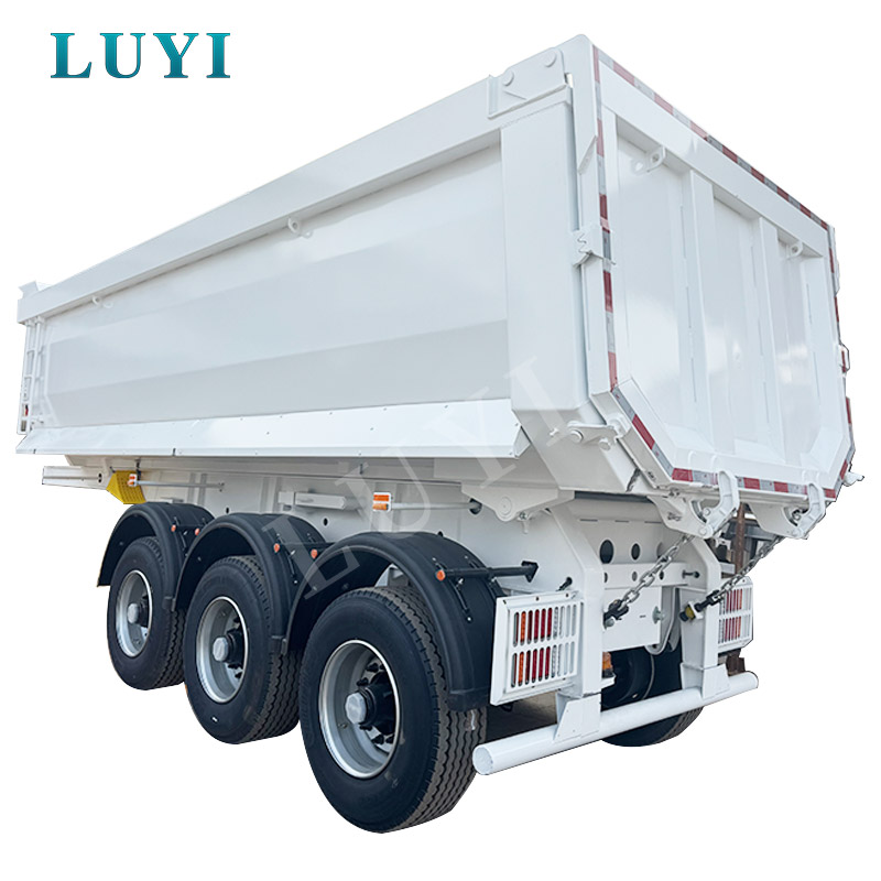 3 tengelyes 60 tonnás U-alakú hátsó billenő billenős félpótkocsi