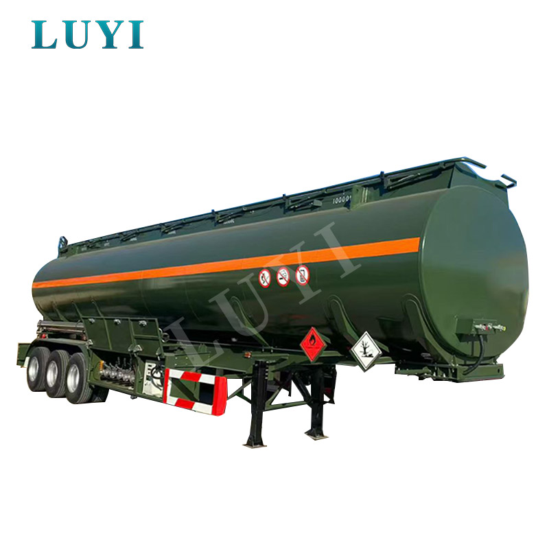 38.000 literes Diesel Oil Tank Truck Félpótkocsi