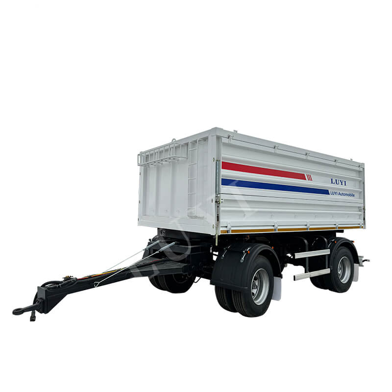 Full Drawbar Cargo Box Dömper Félpótkocsi Full Drawbar Cargo Box Dömper Félpótkocsi