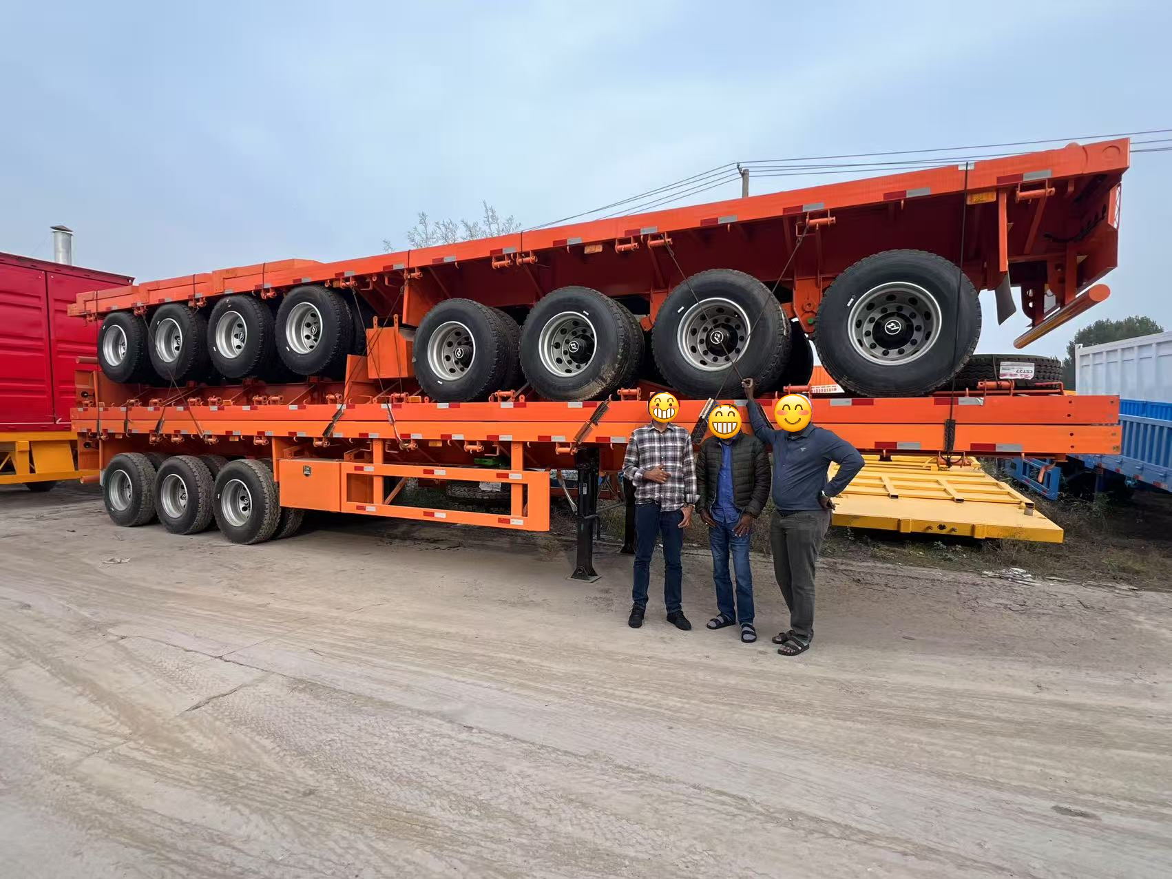 Hogyan segített a LUYI egy tanzániai logisztikai ügyfélnek a regionális teherszállítás fejlesztésében 3 platós pótkocsival
